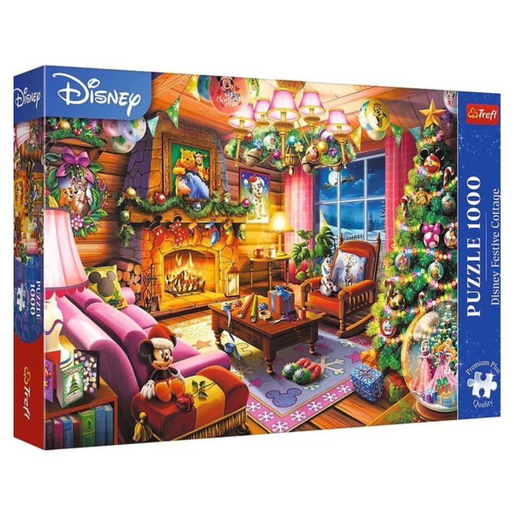 Disney Karácsony 1000db-os prémium puzzle - Trefl