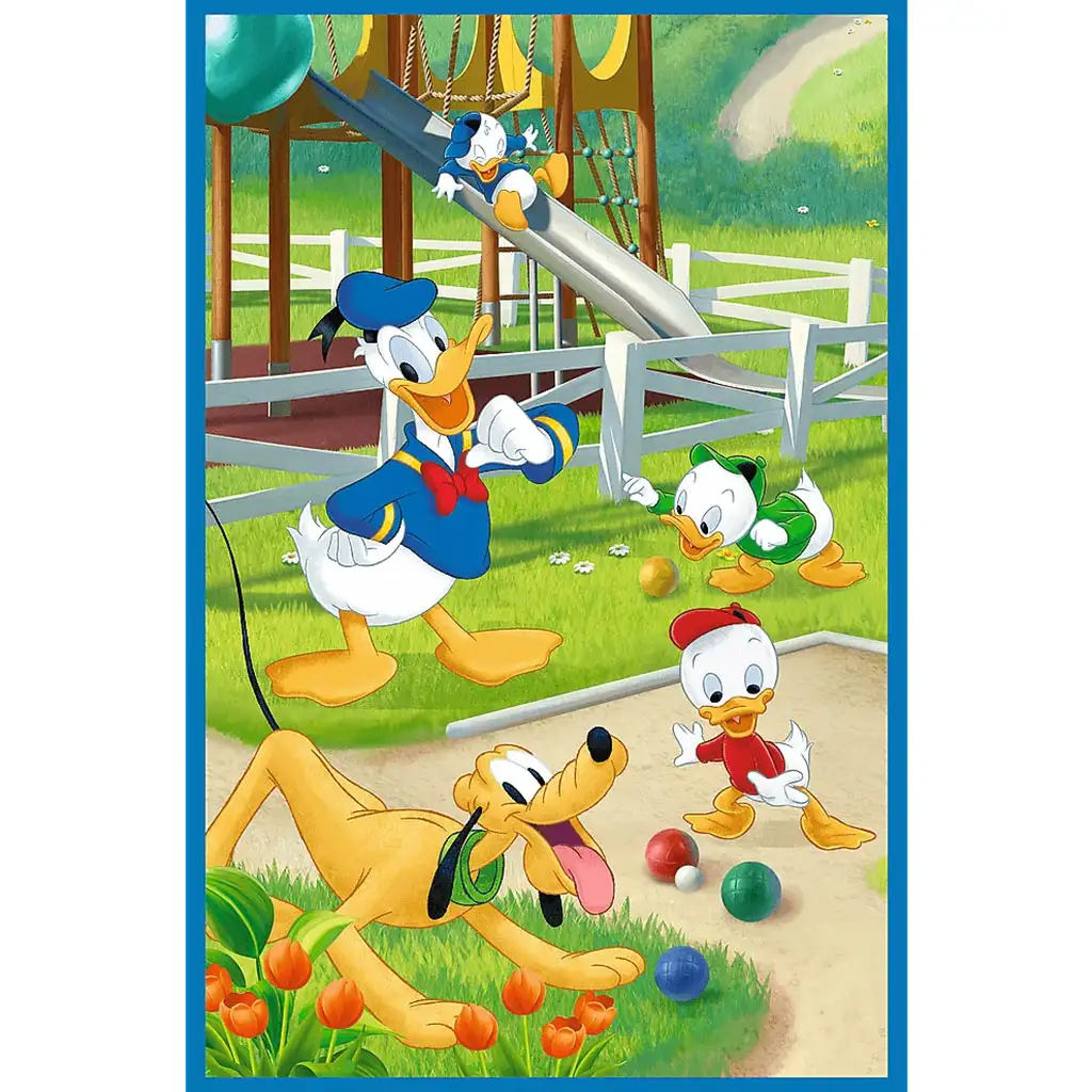 Disney: Mickey egér csapata 3x80db-os puzzle - Trefl kép 3