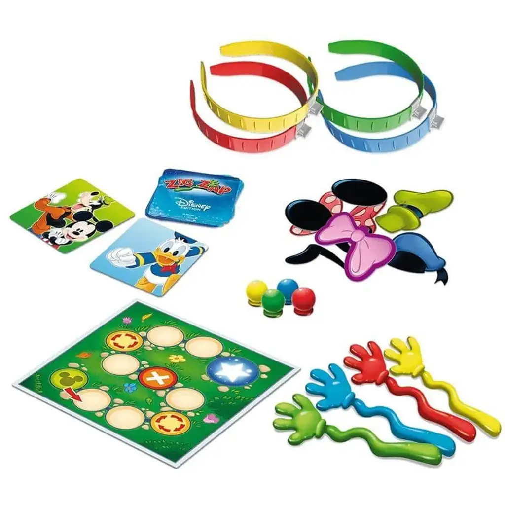 Disney: Mickey egér és barátai Zig Zap társasjáték - Trefl kép 2