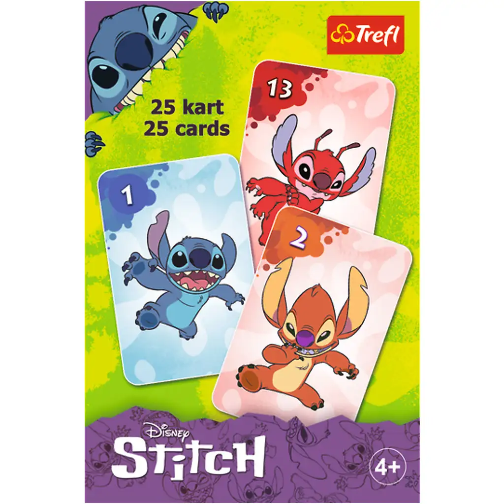 Disney: Stitch Fekete Péter kártyajáték - Trefl