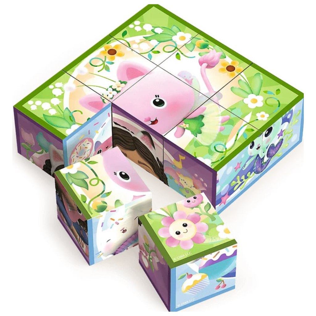 Gabi babaháza 9db-os kocka kirakó - Trefl kép 2