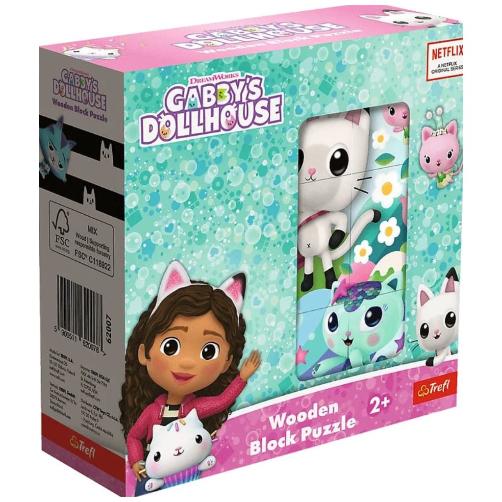 Gabi babaháza 9db-os kocka kirakó - Trefl