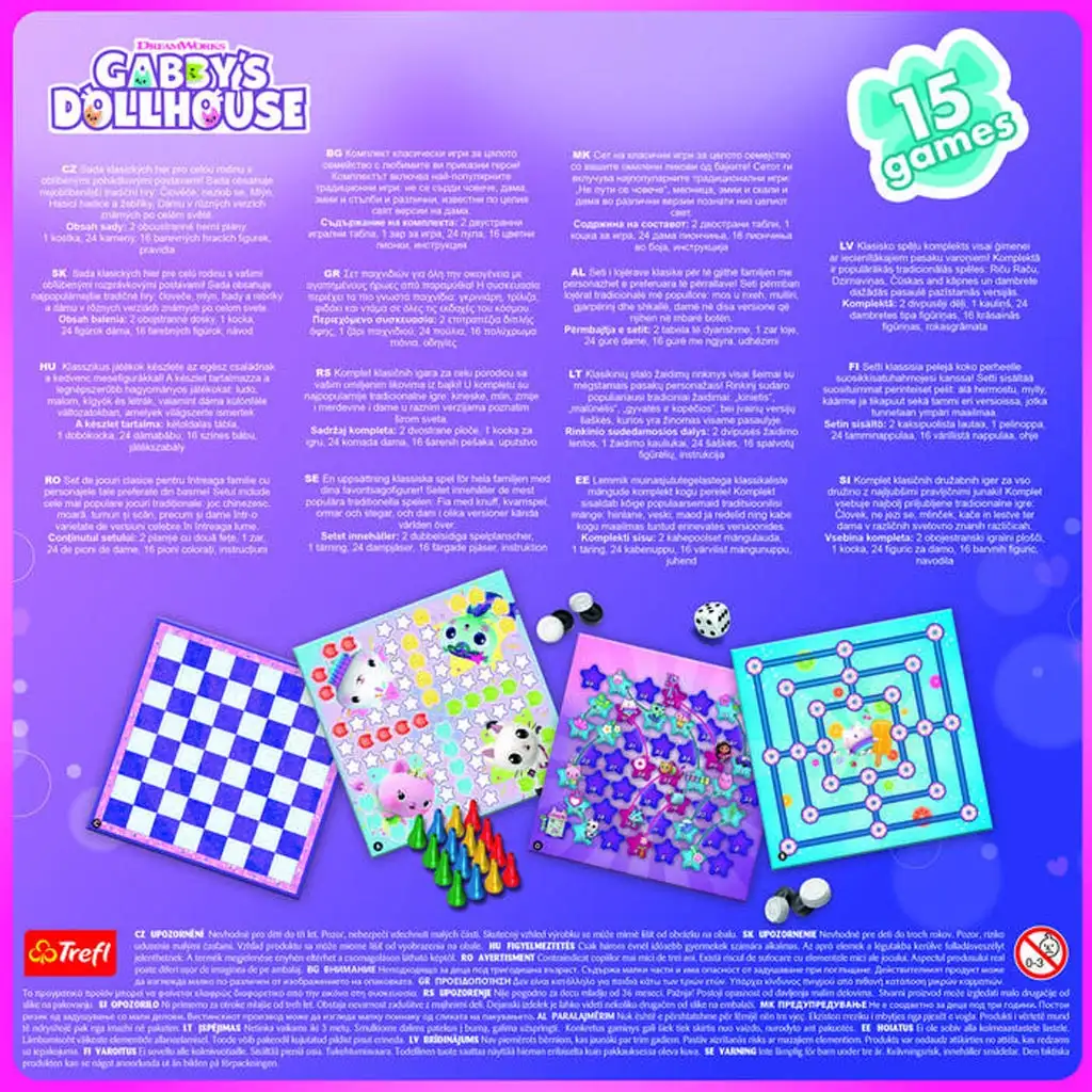 Gabi babaháza 15db-os játékgyűjtemény - Trefl kép 2