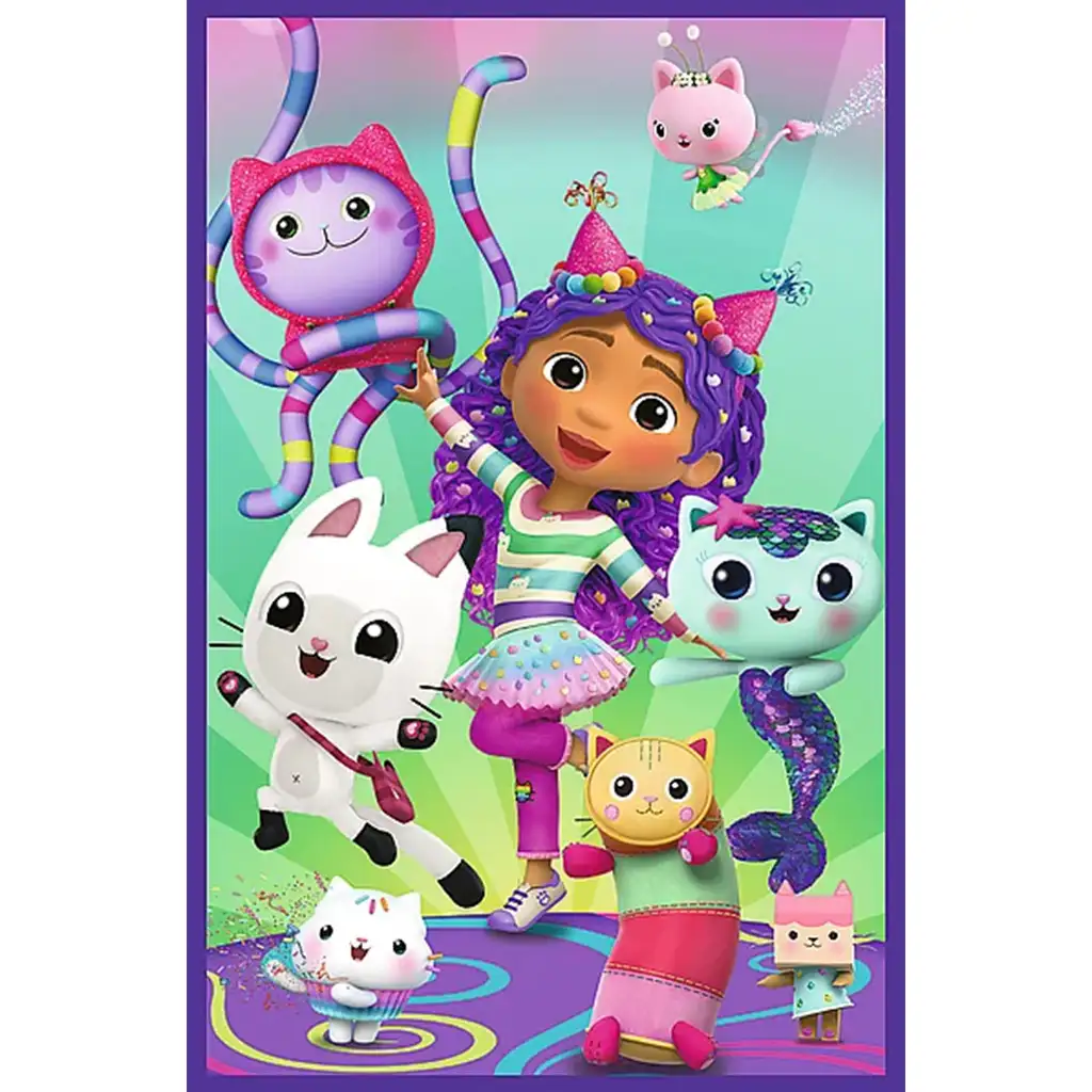 Gabi babaháza színes napok 3x80db-os puzzle - Trefl kép 2