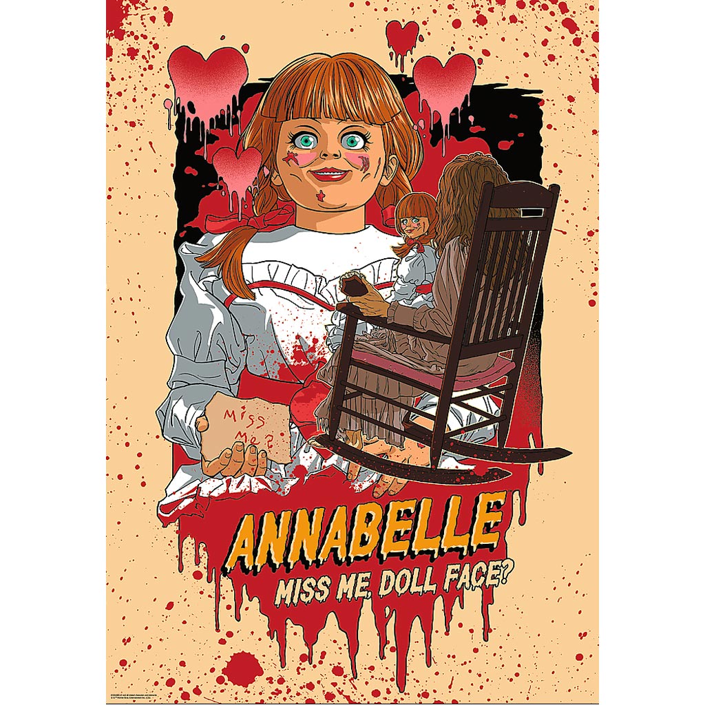 Hall of horror Annabelle prémium plusz 1000db-os puzzle - Trefl kép 2