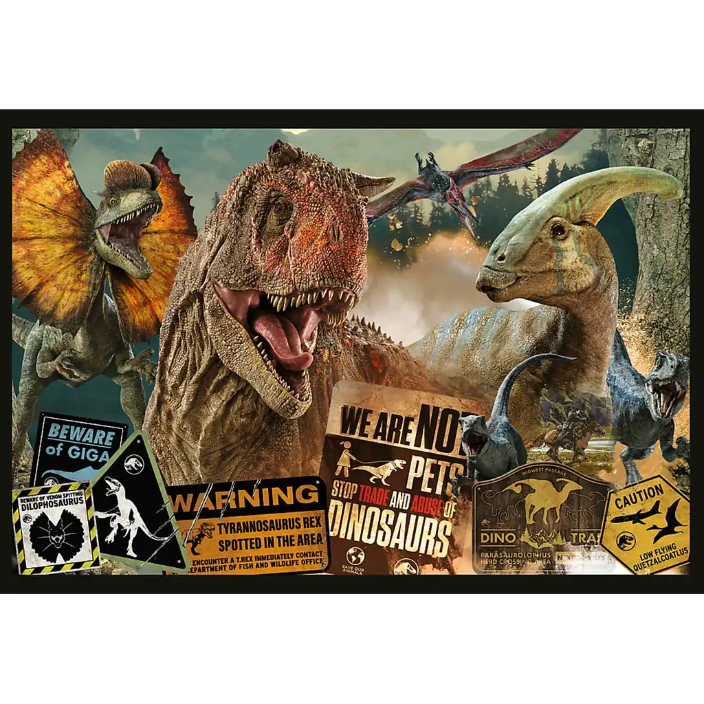 Jurassic World 2x200db-os puzzle - Trefl kép 2