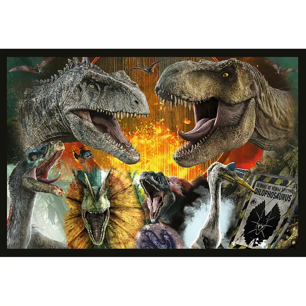 Jurassic World 2x200db-os puzzle - Trefl kép 3