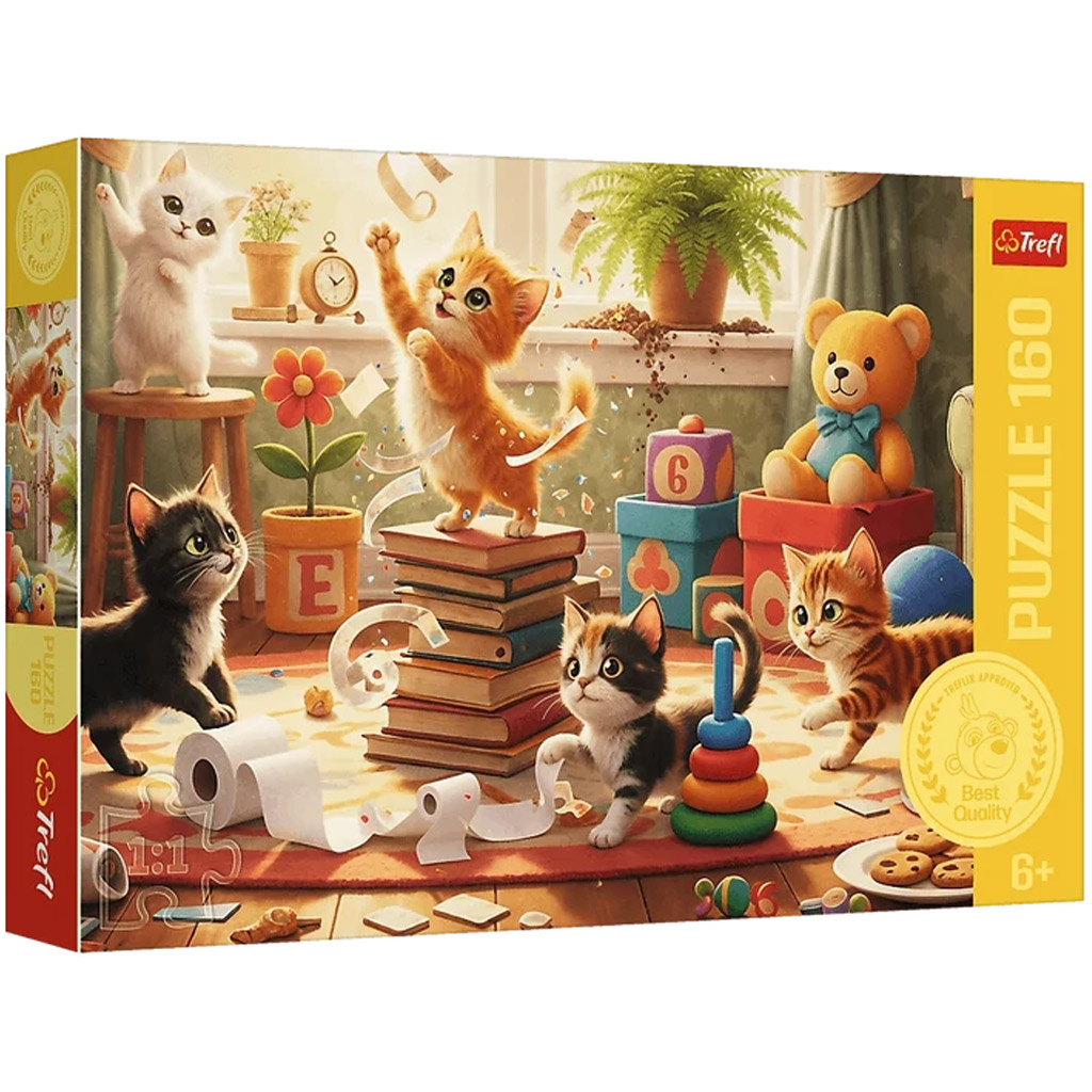 Macskacsínytevés 160db-os puzzle - Trefl