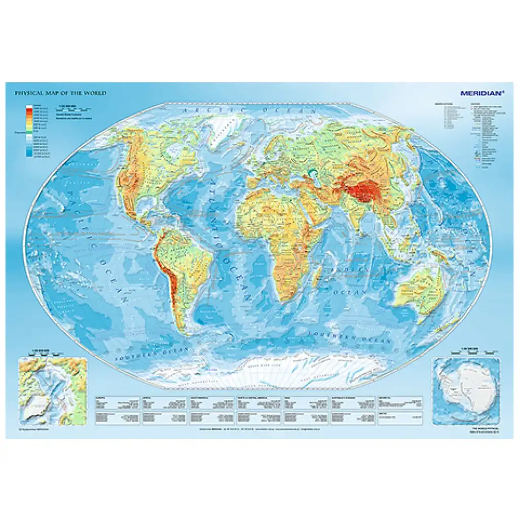 A Föld fizikai térképe 1000 db-os Puzzle - Trefl kép 2