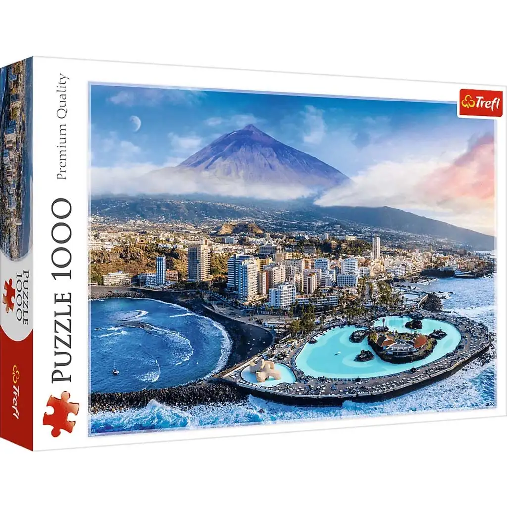 Tenerife városa, Spanyolország 1000db-os HQ puzzle kirakó - Trefl