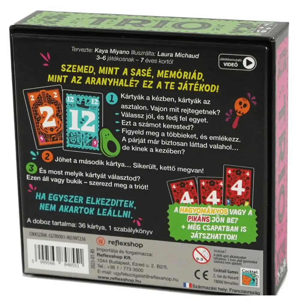 Trio társasjáték kép 2