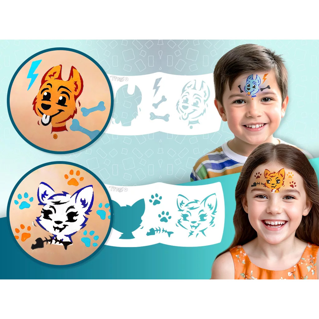 TyToo: Első arcfestő szettem - Kutyák és Macskák kép 2