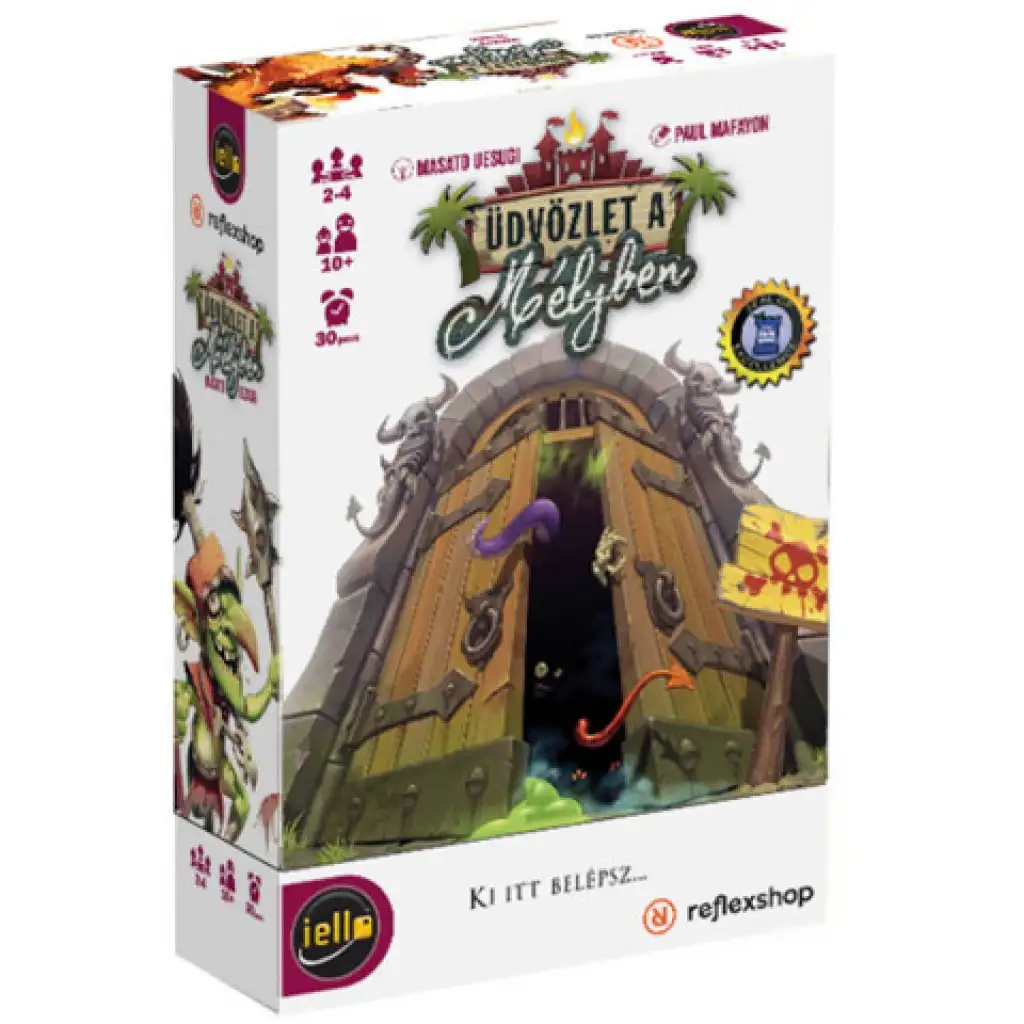 Üdvözlet a mélyben társasjáték