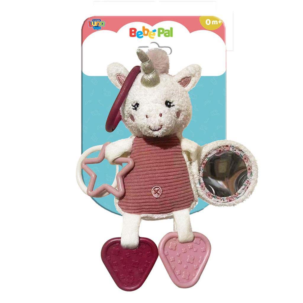 Luna: Bebé Pal - Unikornis plüss bébiknek rágókával