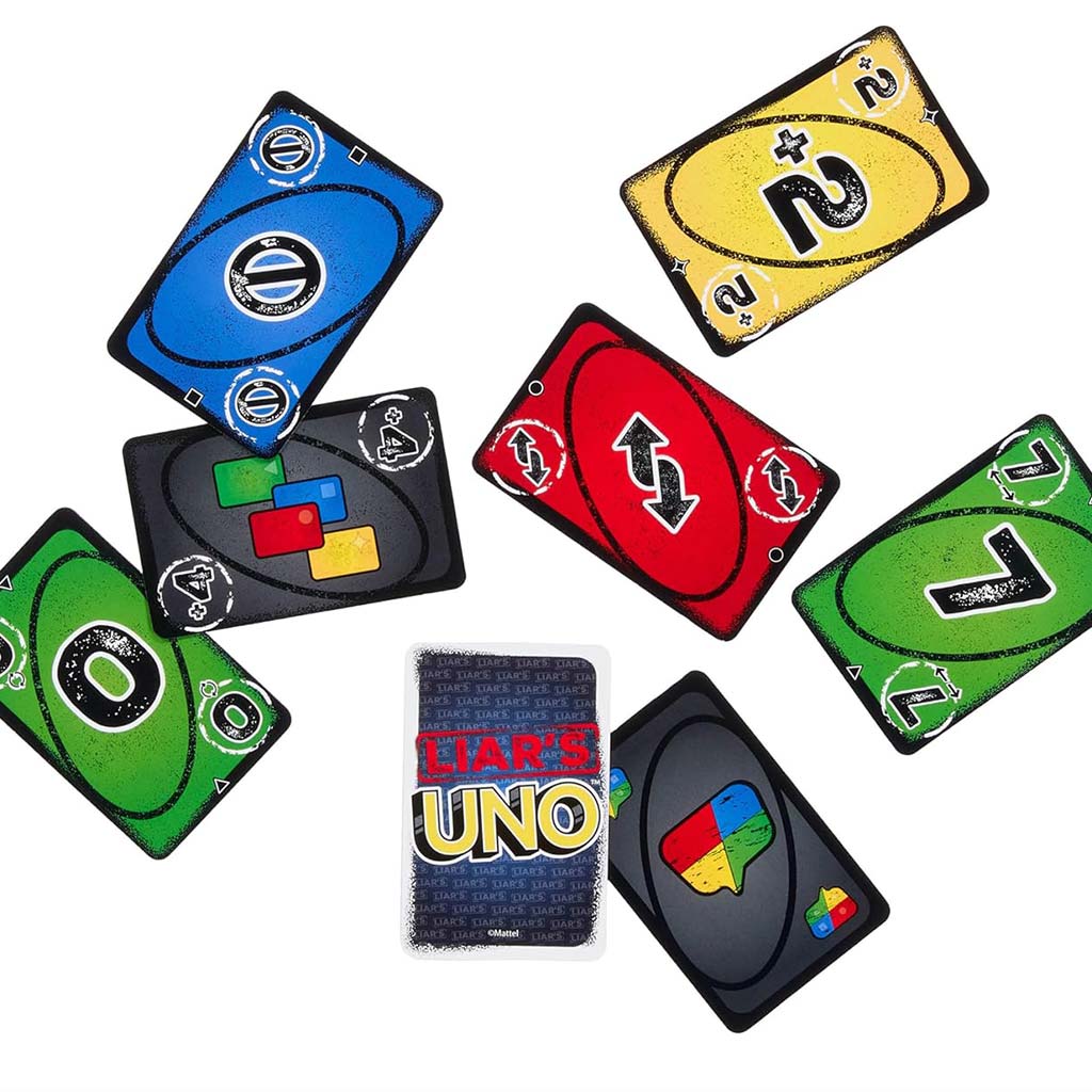 UNO Liars kártyajáték - Mattel kép 2