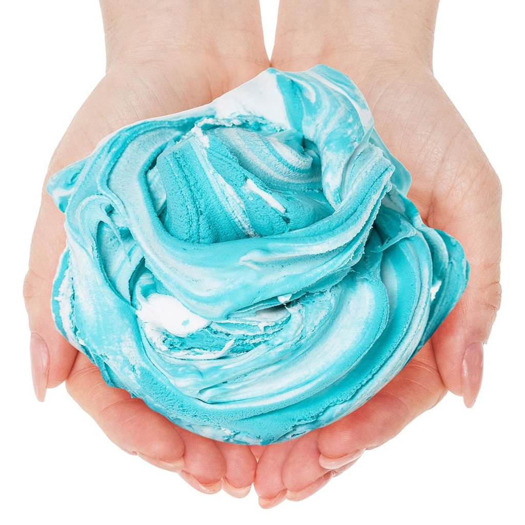 Compound Kings Vajfelhő slime, 380g - kékmálna kép 3