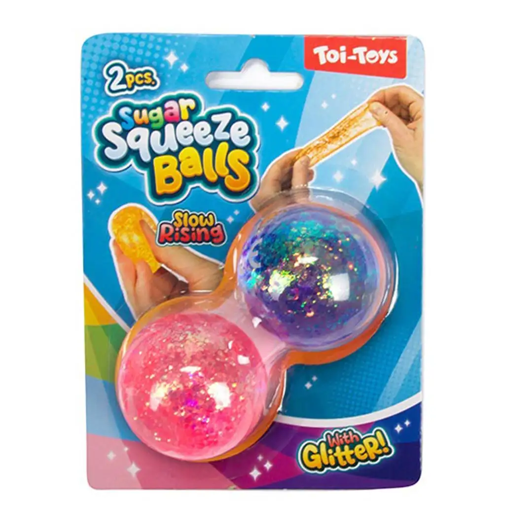 Varázs cukor 2db-os csillámos stresszlabda kép 2