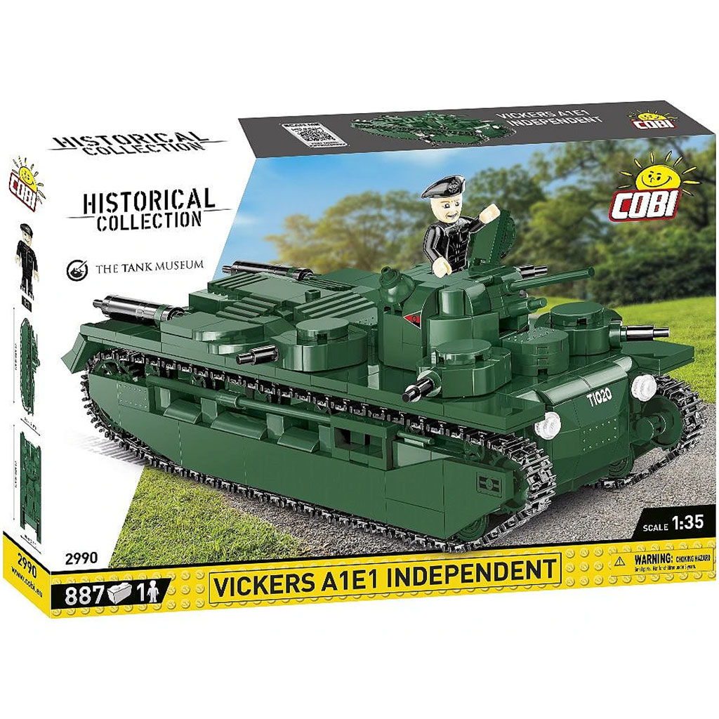 COBI: Vickers A1E1 Independent építőjáték (2990) kép 1