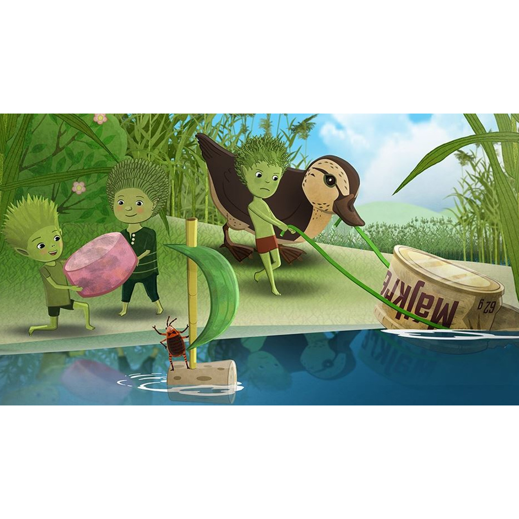 Vilkó és Lile barátsága (Lengemesék) diafilm kép 2