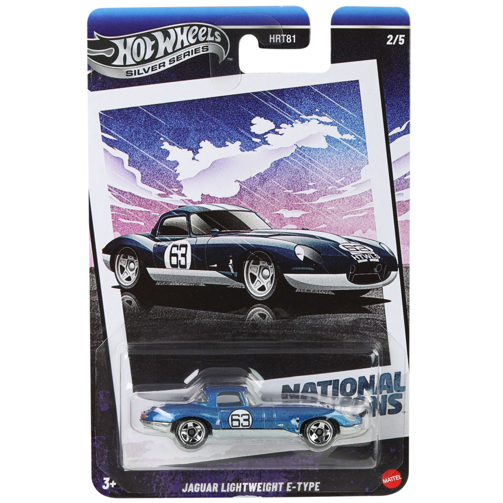 Hot Wheels: Vintage Jaguar Lightweight E‑Type kisautó 1/64 – Mattel