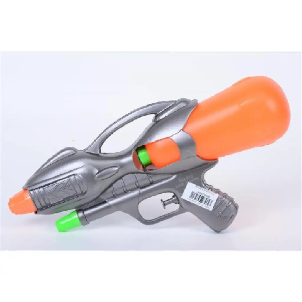 Tartályos vízipisztoly ezüst színben