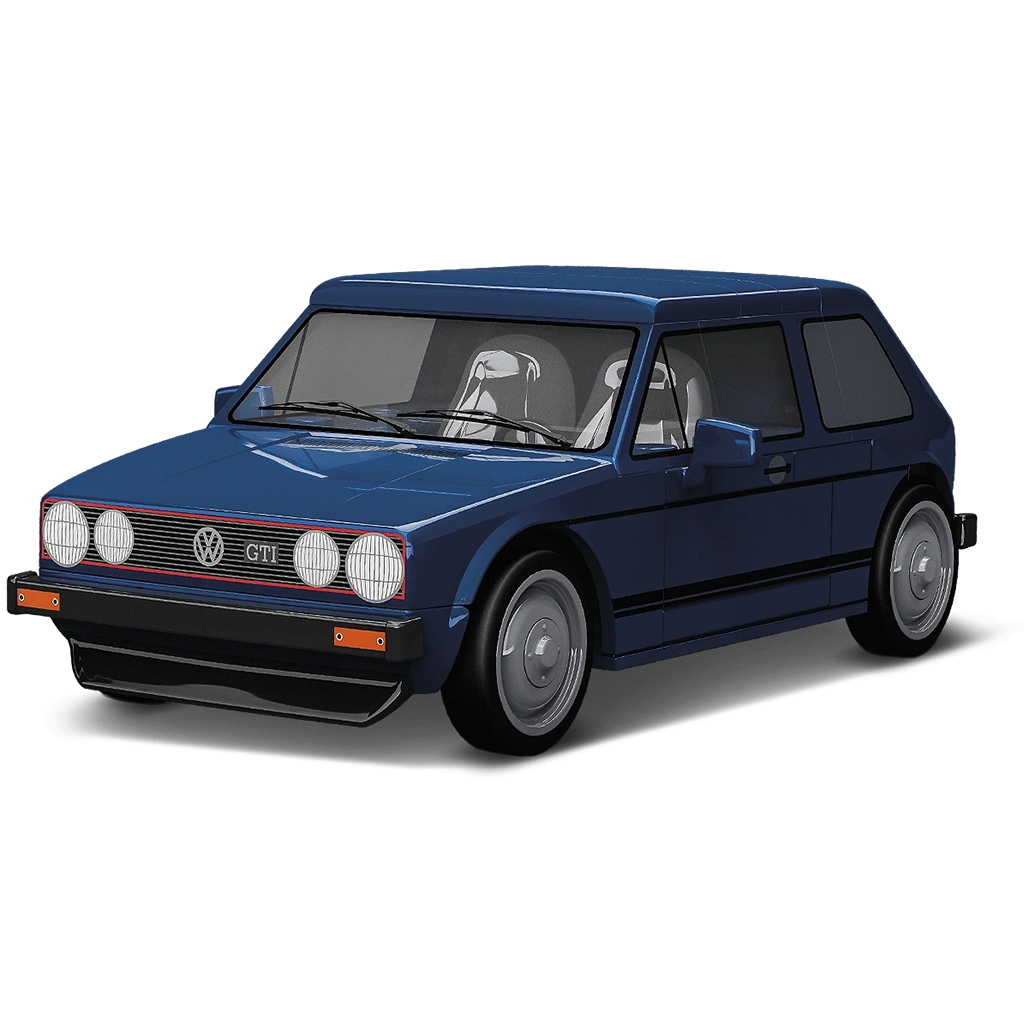 COBI: Volkswagen Golf GTI kék építőjáték (24615) kép 2