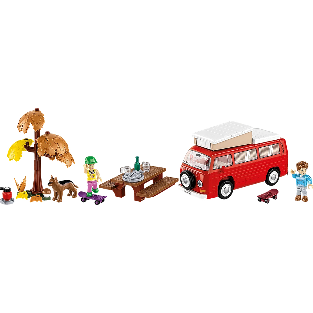 COBI: Volkswagen T2a Camper építőjáték (24616) kép 3