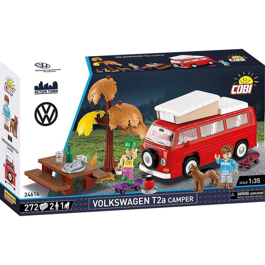 COBI: Volkswagen T2a Camper építőjáték (24616)