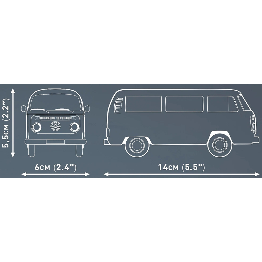 COBI: Volkswagen T2b busz építőjáték (24621) kép 4