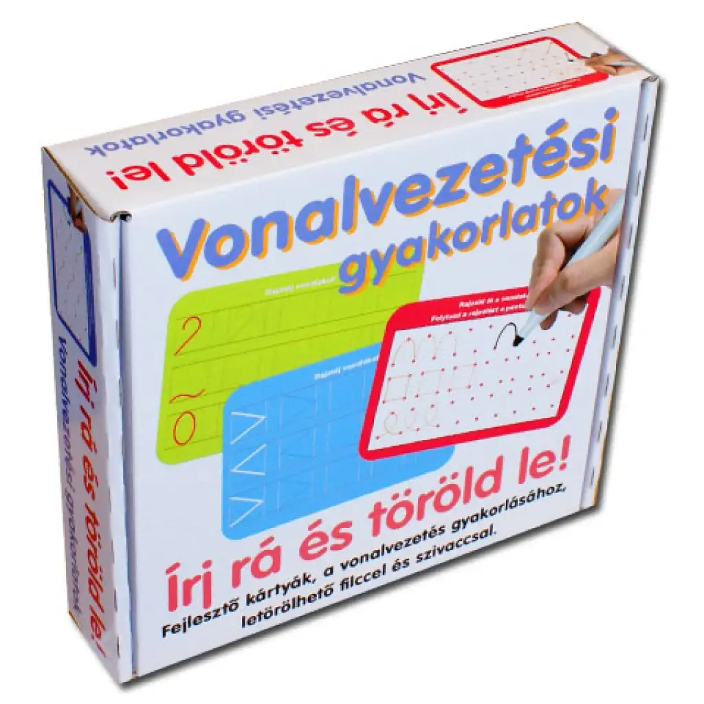 Vonalvezetési gyakorlatok fejlesztő játék