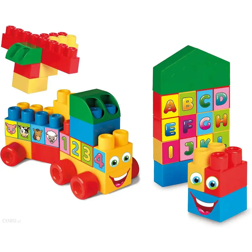 Nagy építőkocka szett 51db-os - Wader kép 2