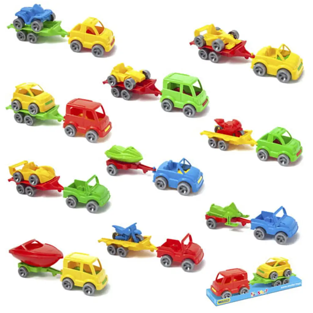 Kid Cars autók pótkocsival - Wader