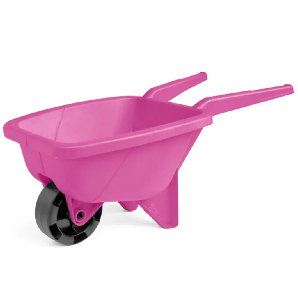 Rózsaszín 53cm-es homokozó talicska - Wader kép 1