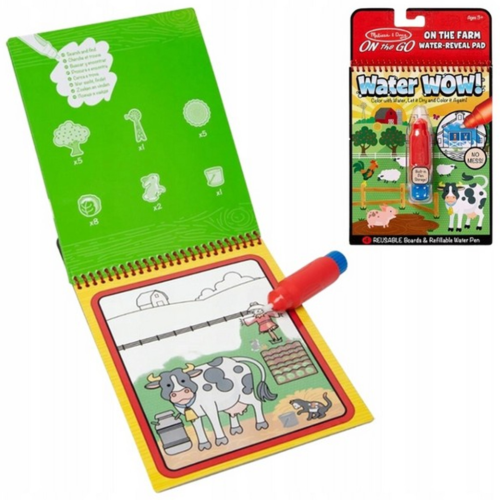 Melissa&Doug: Water WOW! rajzolás vízzel - Farm - Spin Master kép 2