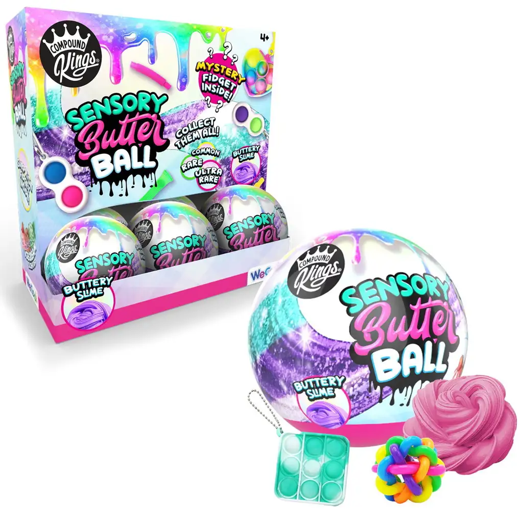 Compound Kings: Illatos vajslime meglepetés stresszoldó játékkal 1db