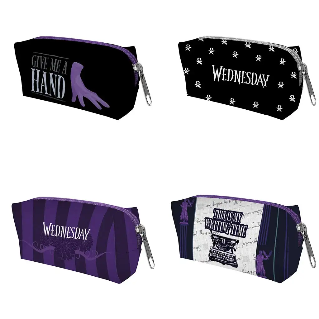 Wednesday pénztárca 10x4x5cm többféle 1db kép 2