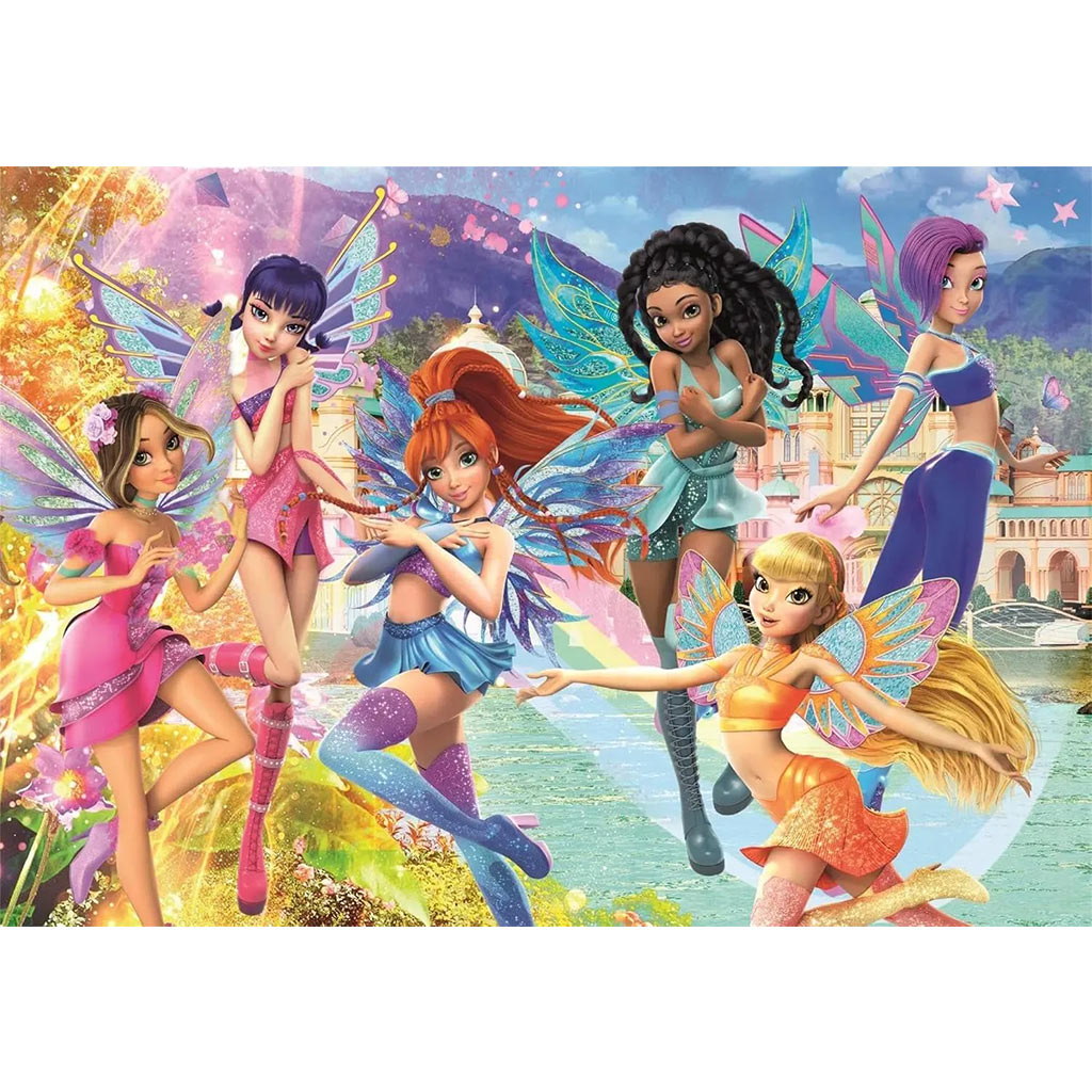 Winx Club tündérei 300 db-os Super Puzzle - Clementoni kép 2