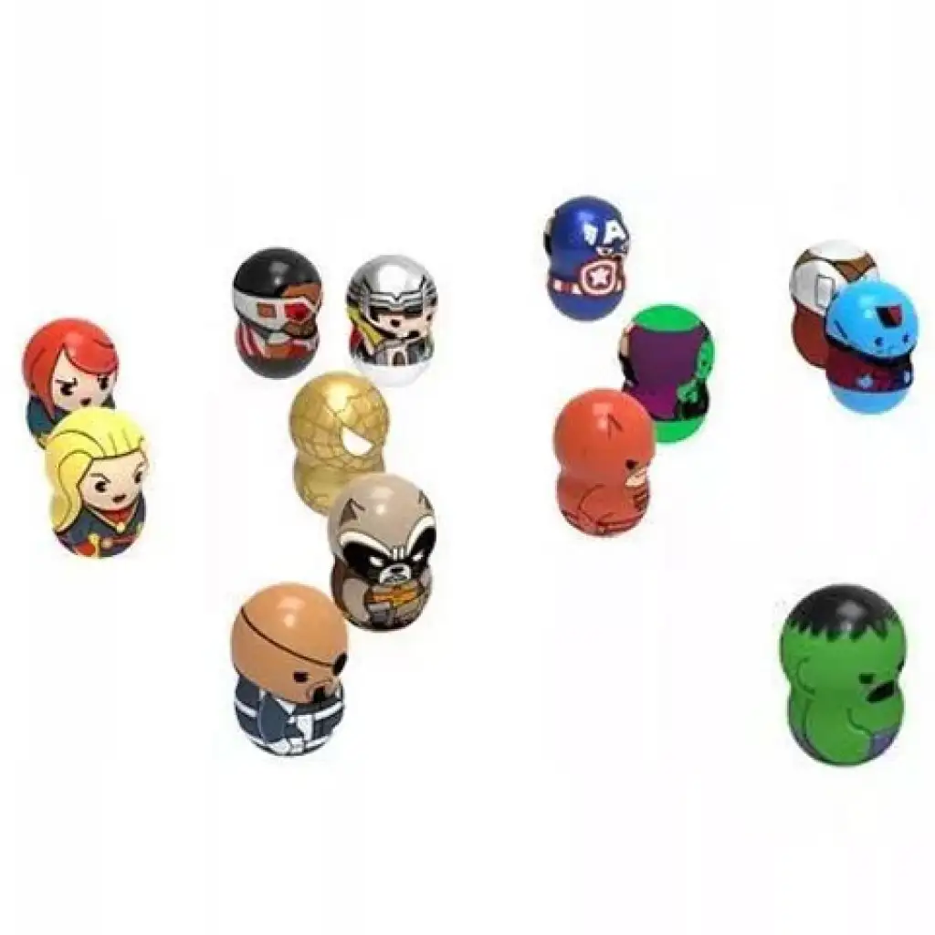 Wooblies Marvel csomag kilövővel 2db-os kép 2