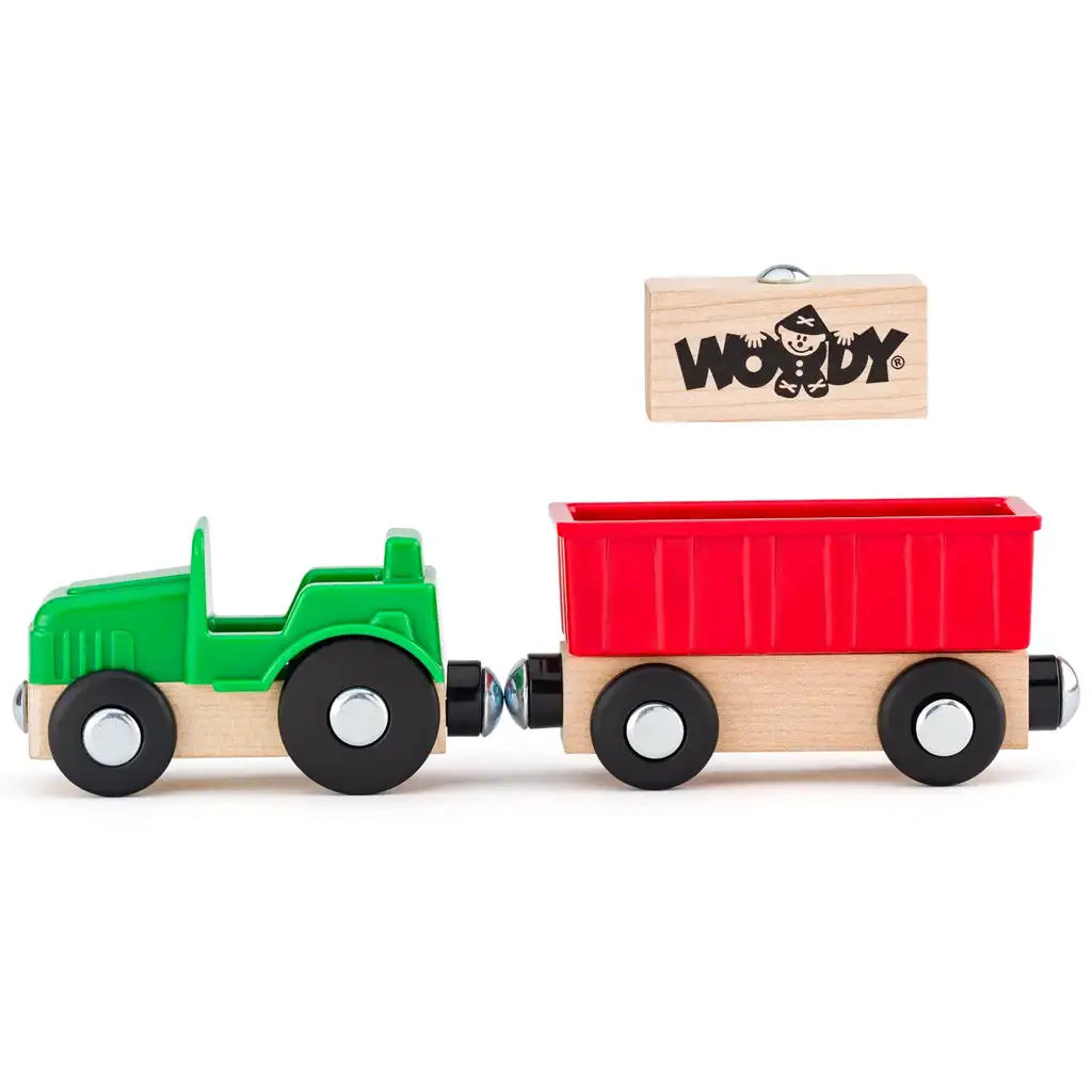 Munkagépek 8db-os járműszett figurával - Woodyland kép 4