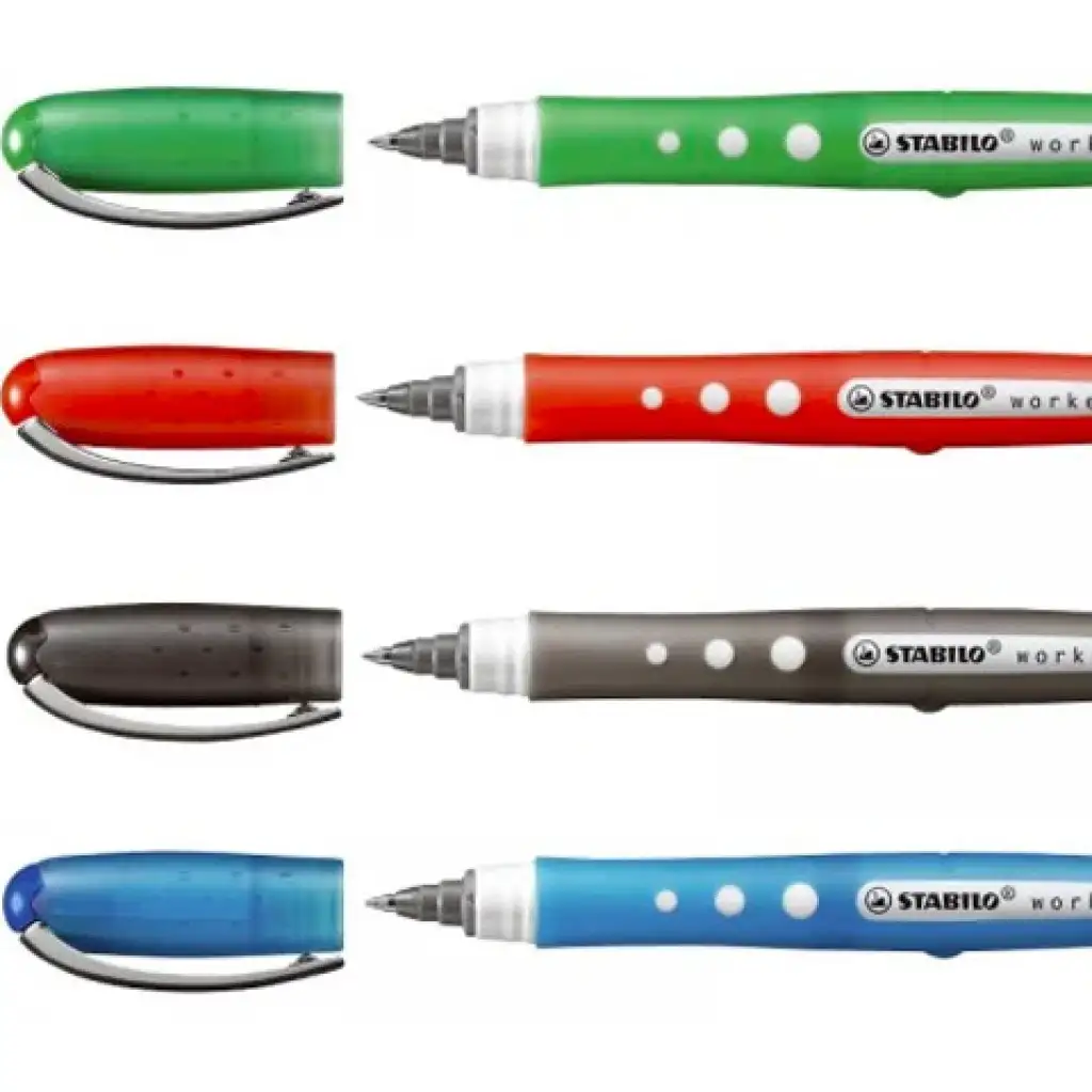Stabilo: Worker Colorful rollertoll készlet 4db-os 0,5mm kép 2