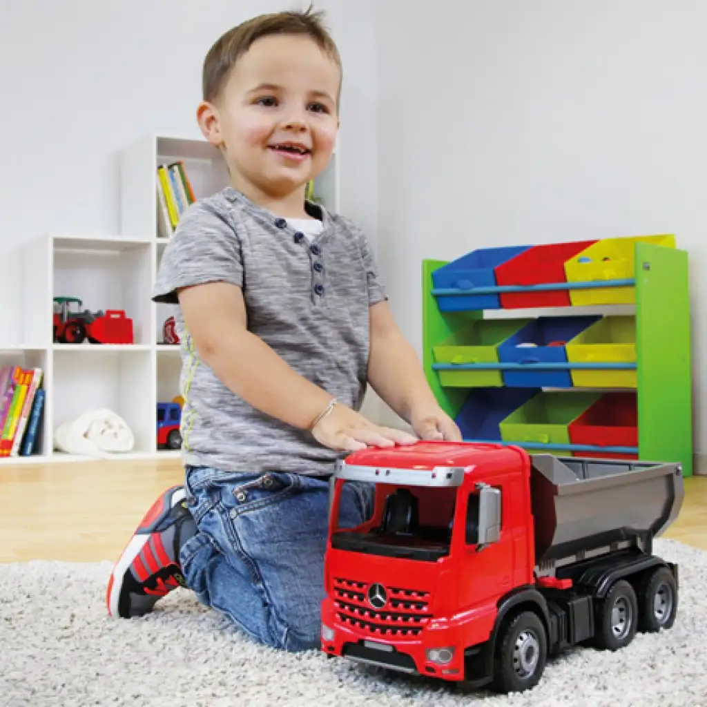 LENA: Worxx Mercedes-Benz Arocs dömper 45cm kép 4