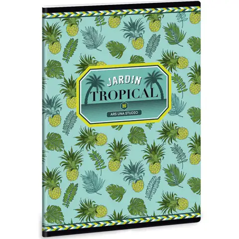 Yellow Pineapple kockás füzet A/5 27-32 kép 1