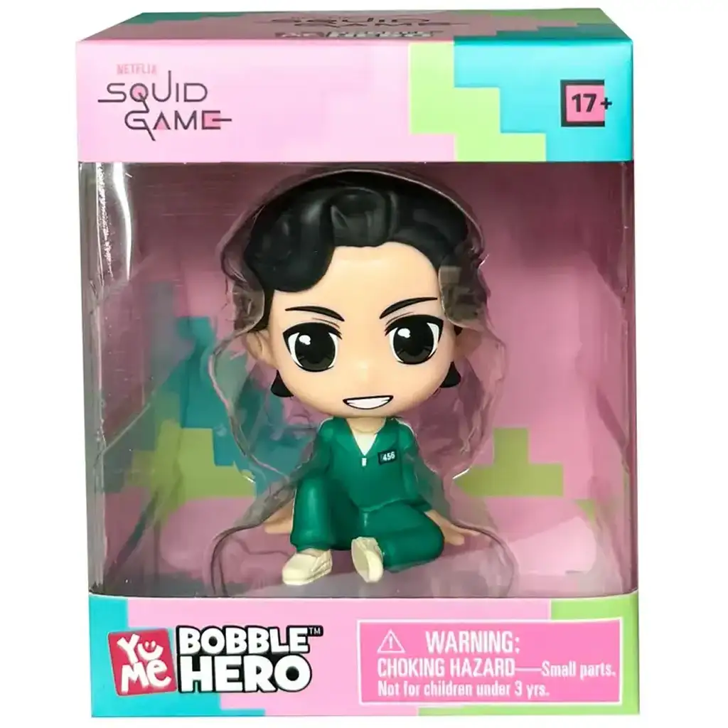 Squid Game Bobble Hero Seong Gi-Hun figura 7 cm