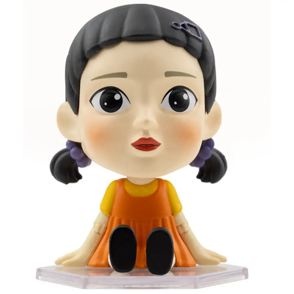Squid Game Bobble Hero Young-Hee figura 7 cm kép 2