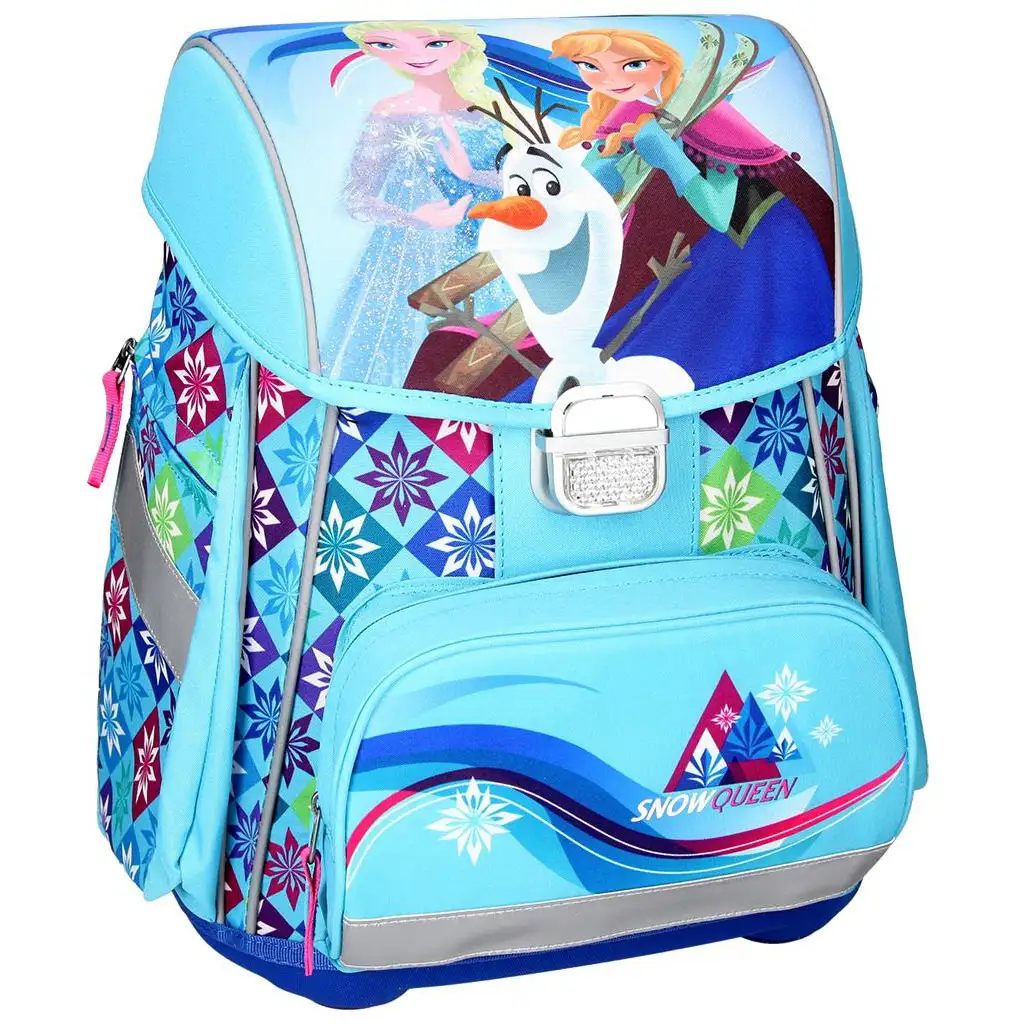 Spirit: Jégvarázs kék ergonomikus iskolatáska, hátizsák 24x31x43cm