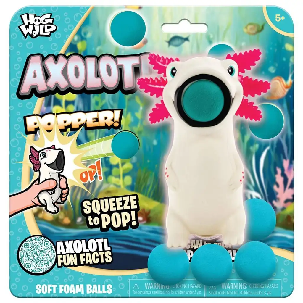 Zing: Popper Axolotl kilövő labdákkal kép 2