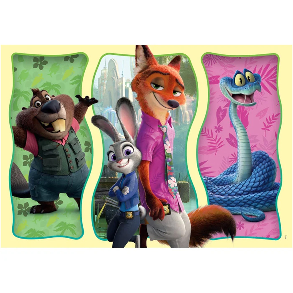 Zootropolis 2 104 db-os Super Color Puzzle - Clementoni kép 2