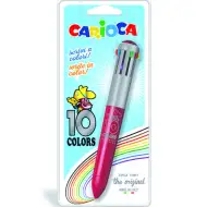 10 színnel író toll több változatban 1db - Carioca