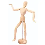 PlayBox: Fa művész figura állványon 30cm