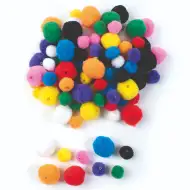 PlayBox: 200db-os színes pompon szett